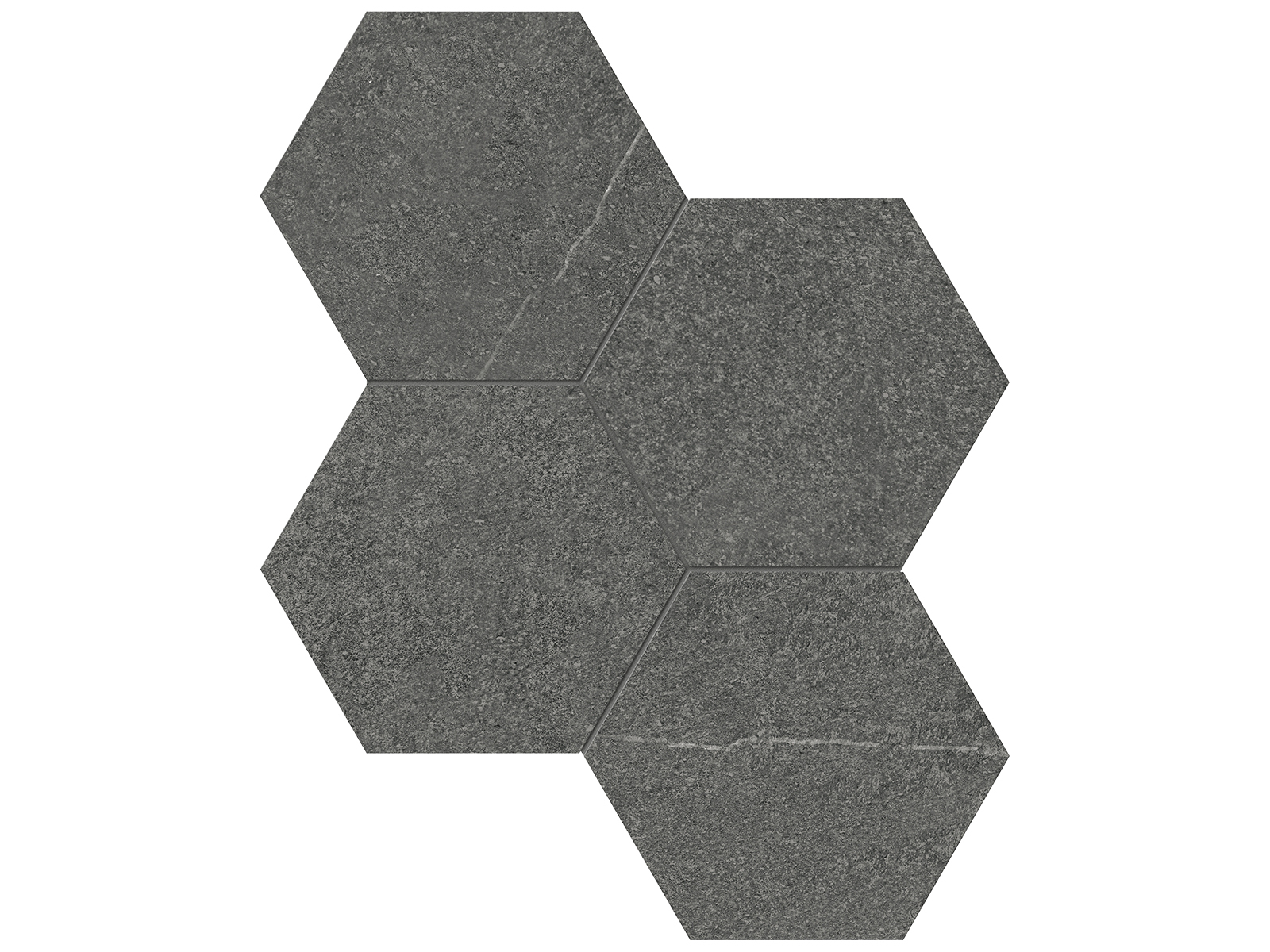 Mjork 6 Inch Hexagon Carbon Matte